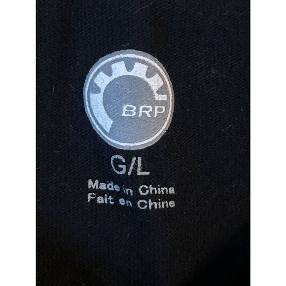 Ski-Doo BRP Black Short Sleeve T Shirt Size Juniors Large (8925) - Picture 3 of 4